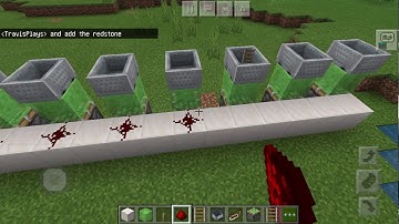 How To Make A Simple Wave Machine (Minecraft)