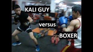 KALI GUY vs. BOXER: Boxing Sparring Sessions