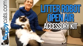 Litter Robot 3 Accessory Kit Product Review Video Fence Ramp