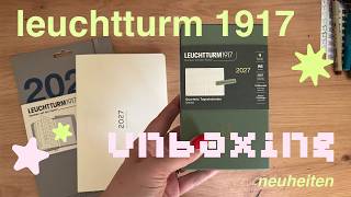 Leuchtturm1917 Unboxing New Arrivals 2027
