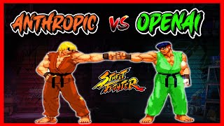 Claude 3 vs ChatGPT in Street Fighter | Local 7B Model Tournament (Mistral, Gemma ++)