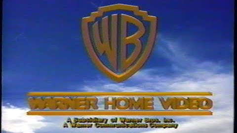 Warner Home Video (1990) Company Logo (VHS Capture)