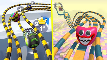 Going Balls Vs Action Balls All Levels Gameplay Android iOS #333