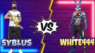 شاهد SYBLUS يتحدى WHITE444 من جديد بعد اتهامه بالهكر ? النتيجة كانت صادمة ? SYBLUS VS WHITE444