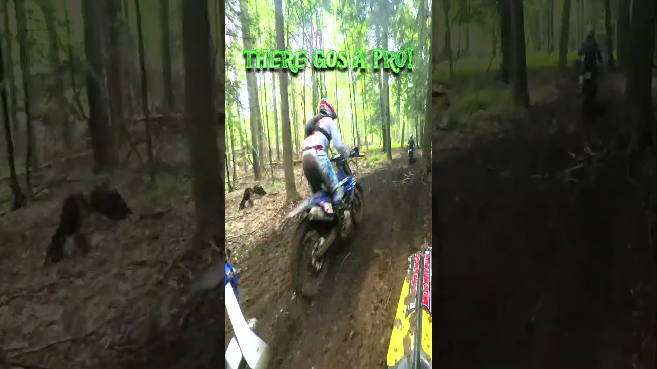 Passed by the pro!! - Dirt bike racing - AWRCS round 4 - Yamaha yz250fx - xc-2c