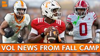 NEWS Tennessee Football Gets A TON Of Important Updates From Fall Camp Recruiting
