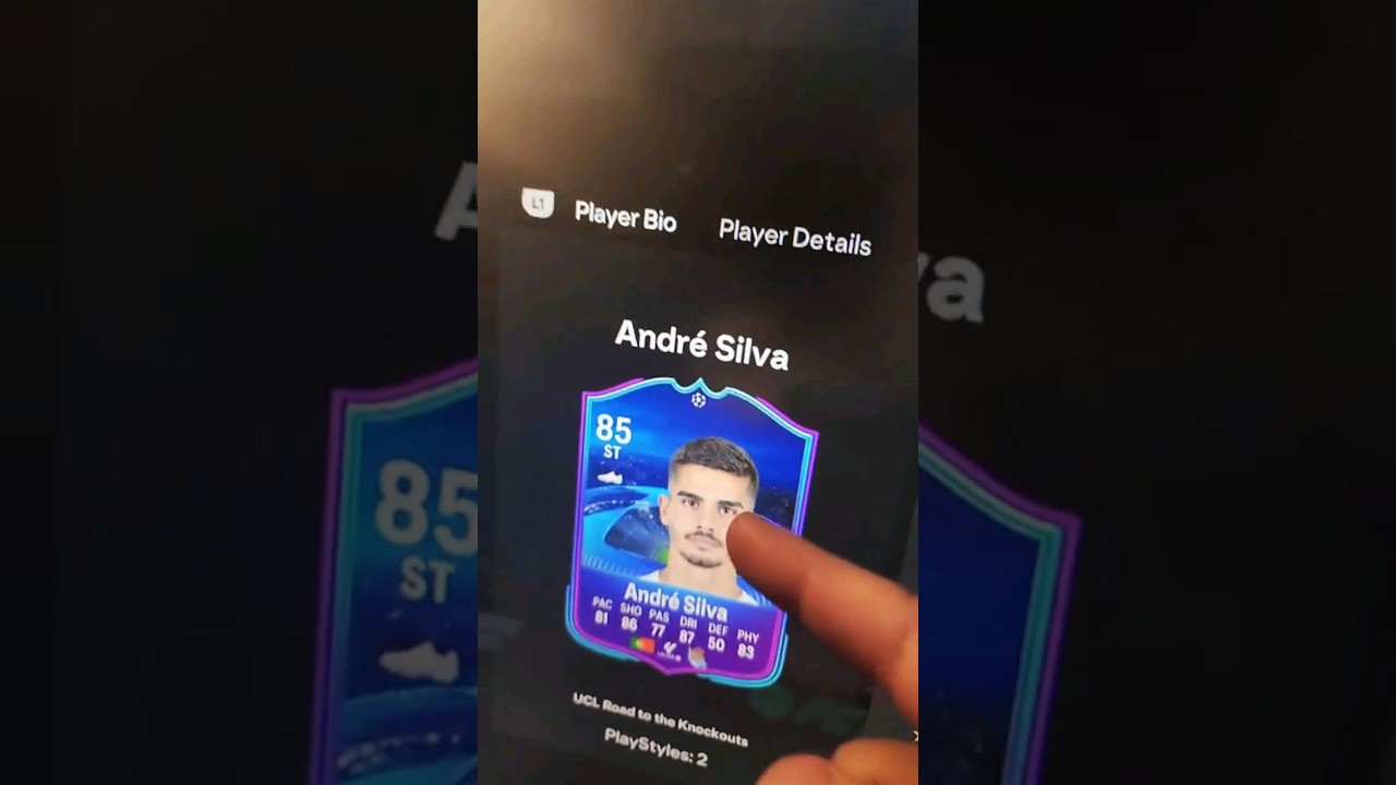 Andre Silva 85 card review | EAFC24 