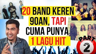 PART II: 20 Band Indonesia 90an Keren, Sayang Cuma Punya 1 Lagu Hit