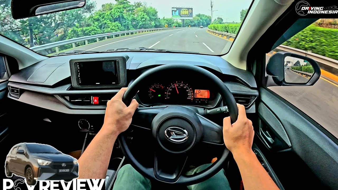 POV REVIEW | DAIHATSU NEW AYLA 1.0 X CVT 2024 | IRIT-NYA BIKIN MINDER! 🤯 | New Car Tour & Test Drive