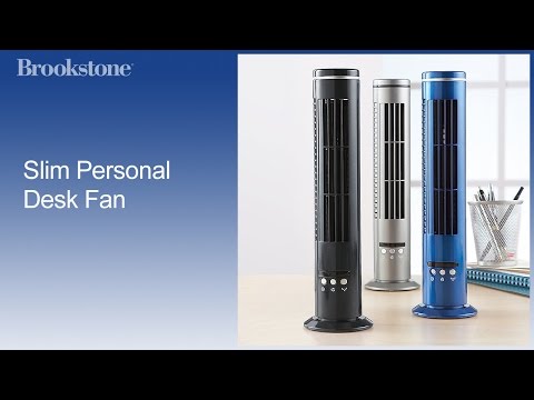 Slim Personal Desk Fan Youtube