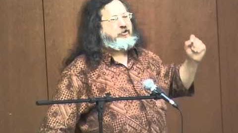 Richard Stallman Lecture