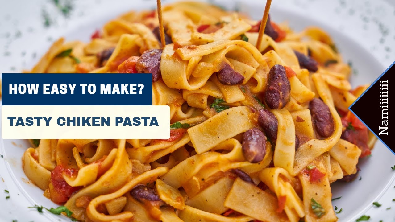 How to cook simple family | friends chiken pasta dinner - YouTube