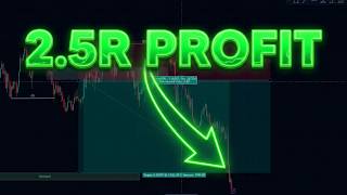 How I Secured 2.5R Profit With This Setup! | EUR/USD Live Trade & Price Action Strategy