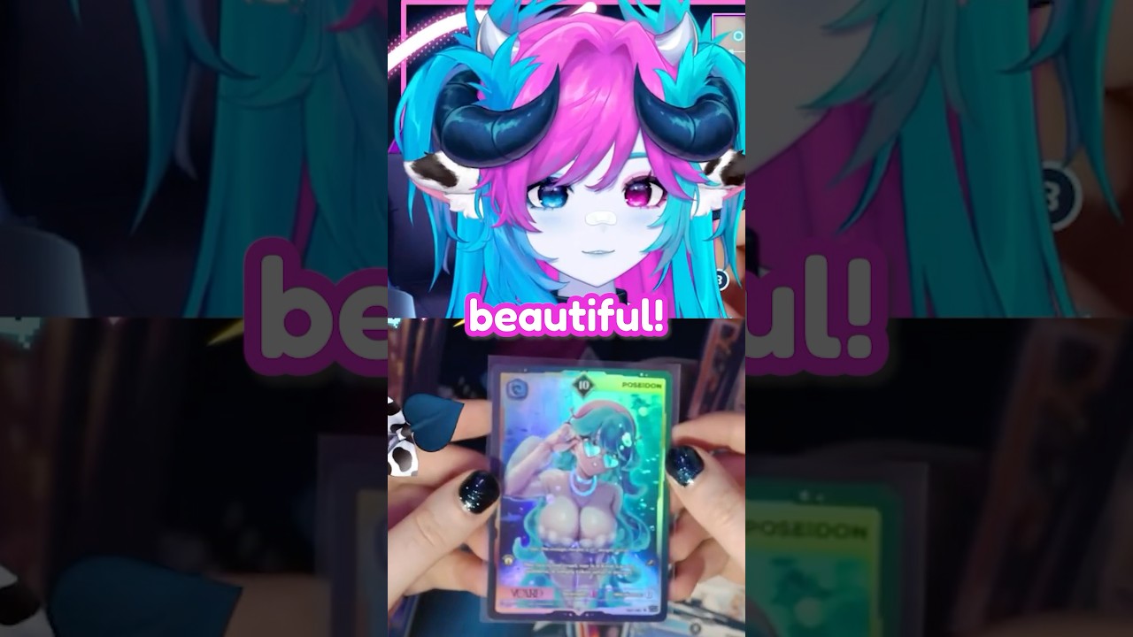 Has Anyone Card Pulled A God Rare Yet? #vtuber #tcg #cardpulls