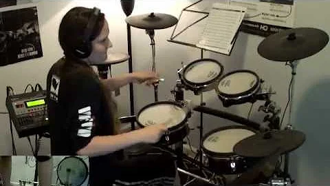 Slayer - Raining Blood (drum cover by Tamara)