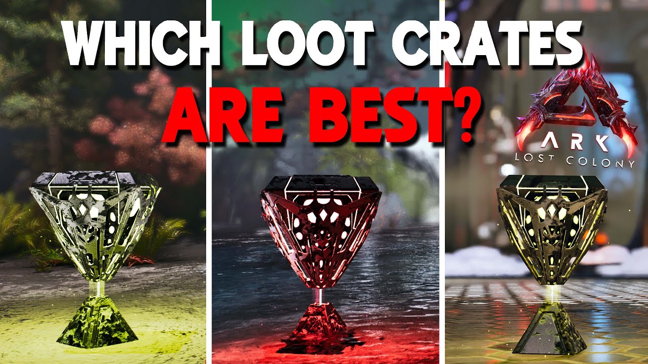 LOOT Table Changes For Lost Colony | ARK: Survival Ascended