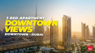 Luxurious 3 Bed Apartment in Downtown Views - 2 - Tower 3, Downtown - Dubai