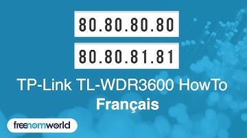 Freenom World TP-Link TL-WDR3600 HowTo (Français)