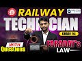 RRB Technician Grade 1 | Physics Faraday’s Law Explained with Best Questions | Pravin sir