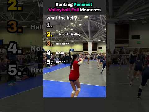 The Funniest Volleyball Fails You Need To See #volleyball #funny #fail