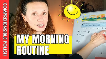 How to Describe Your Morning Routine I Easy Polish 🇵🇱