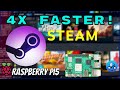 Steam Native ARM Performance Tested: 4× Faster on Raspberry Pi