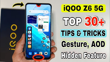 Iqoo Z6 5G Tips & tricks | iqoo z6 hidden features, AOD | iqoo z6 5g features & camera setting
