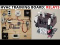 HVAC Training Board: How To Check A General Purpose Switching Relay With A Multi Meter Using Voltage