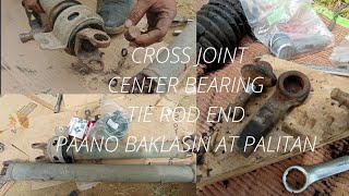 HOW TO REPLACE CROSS JOINT AND CENTER BEARING TUTORIAL