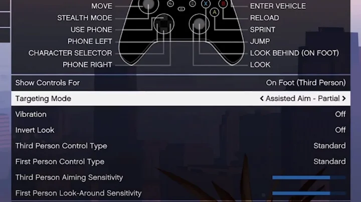 Gta V Online Expanded and Enhanced - How to Change Targeting Mode