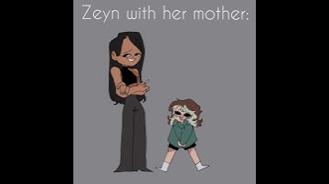 Zeyn with her parents... #art #originalcharacterdesign #originalcharacter #edit #animation #oc