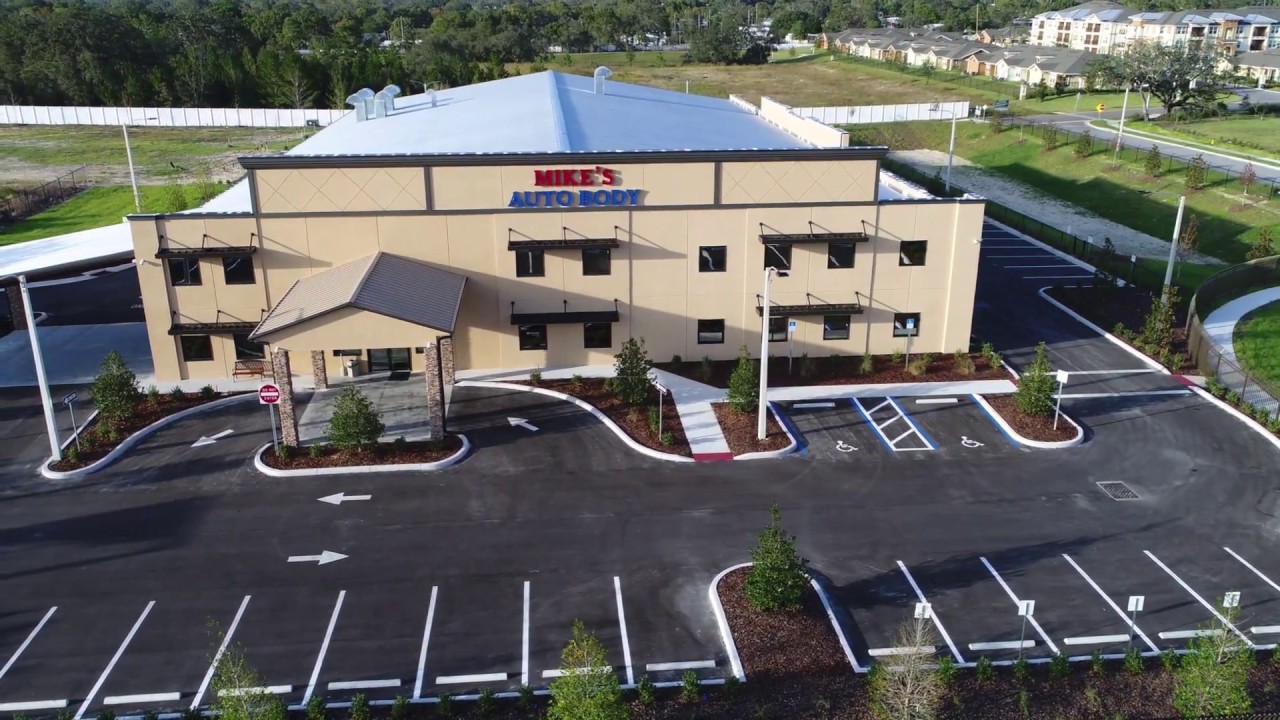 Mike's Auto Body Builds New Facility in Brooksville, Florida YouTube