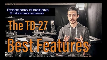 Roland TD-27 Tutorial : HOW TO Record Multitrack + THE BEST way to use Samples & More
