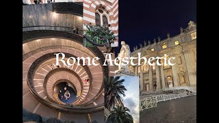 Aesthetic Rome Vlog screenshot 3