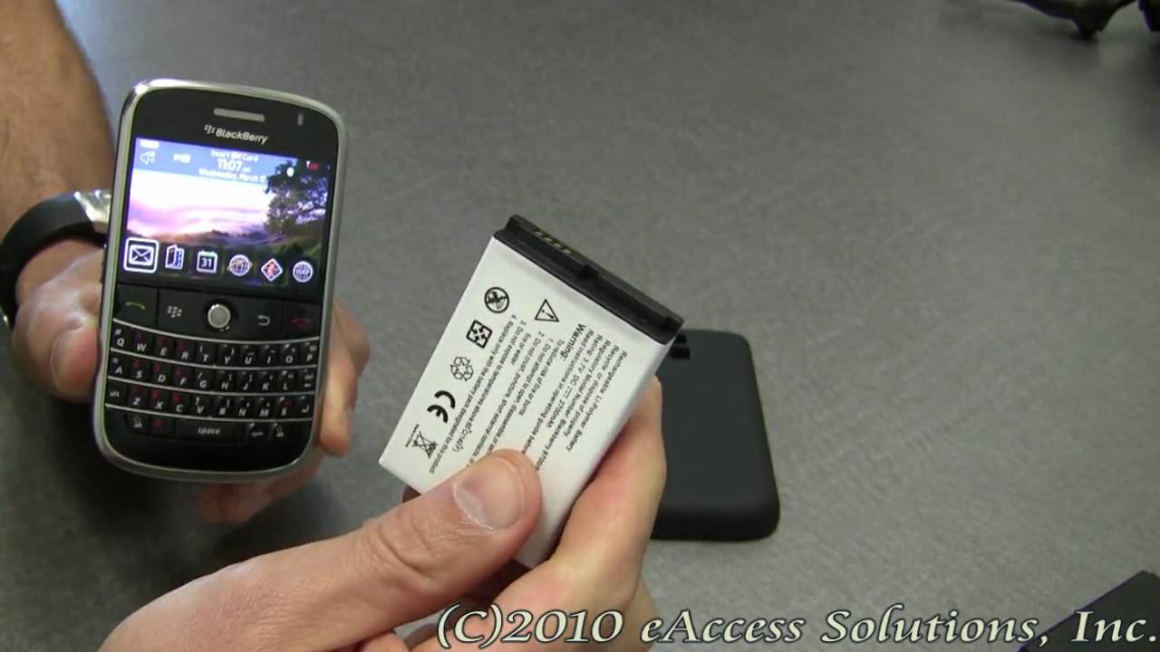 eAccess High Capacity Battery Kit for BlackBerry Bold Video Overview