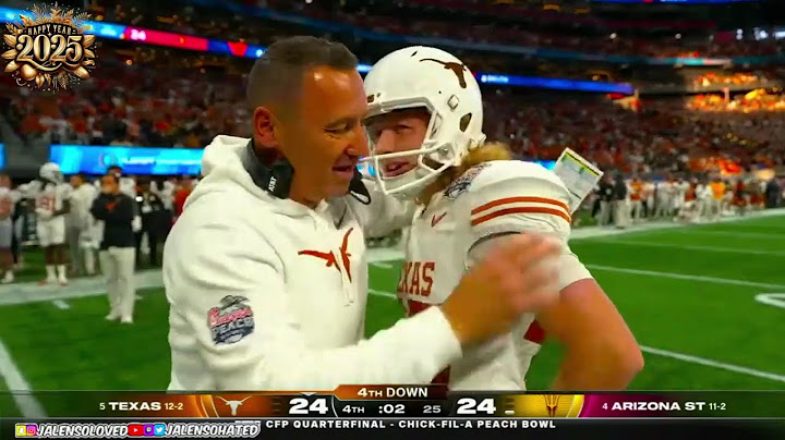 EWERS IS CLUTCH! JalenSoHated Reacts To Texas Longhorns vs Arizona State Sun Devils 2025 CFP Playoff