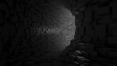 Fly Through an Endless Black Tunnel | Motion Graphics - Videohive template