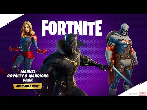 Marvel&#039;s Greatest Warriors and Royalty Come To Fortnite