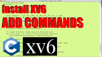 XV6   Install and Add Commands