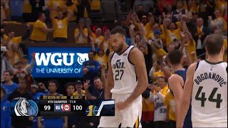 Rudy Gobert CLUTCH Alley Oop Dunk to Beat Mavs in Game 4!