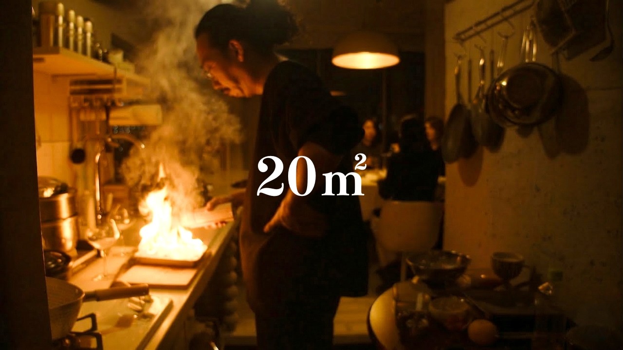 room vlog｜改装した部屋で食事会をひらく｜097