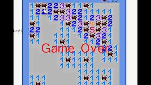 XNA, C# - Minesweeper v1.5
