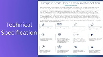 Grandstream UCM 6302