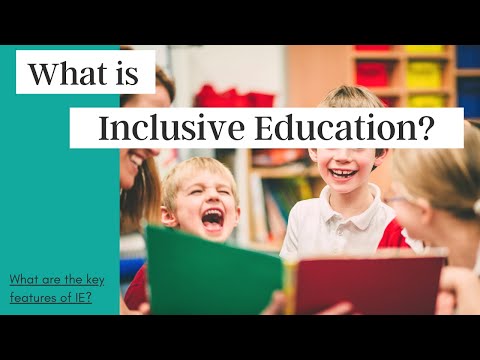 Video: Hvad Er Inkluderende Uddannelse I Loven 