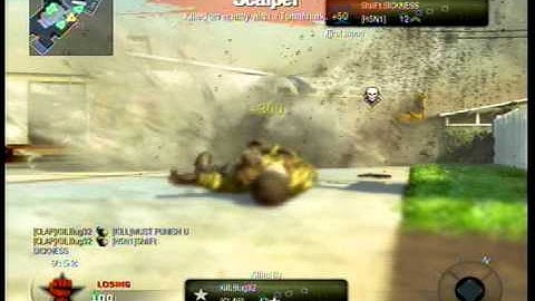 Black Ops Insane tomahawk kill on Nuketown