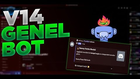 YENI DISCORD GENEL BOT | DISCORD BOT