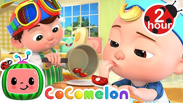 How To Make A Nice Family Dinner 🍝 CoComelon Nursery Rhymes and Kids Songs | After School Club