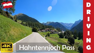Driving in Austria 24: Hahntennjoch mountain pass (From Lechtal to Imst) 4K 60fps