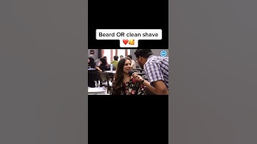 Beard or Clean shave 😂