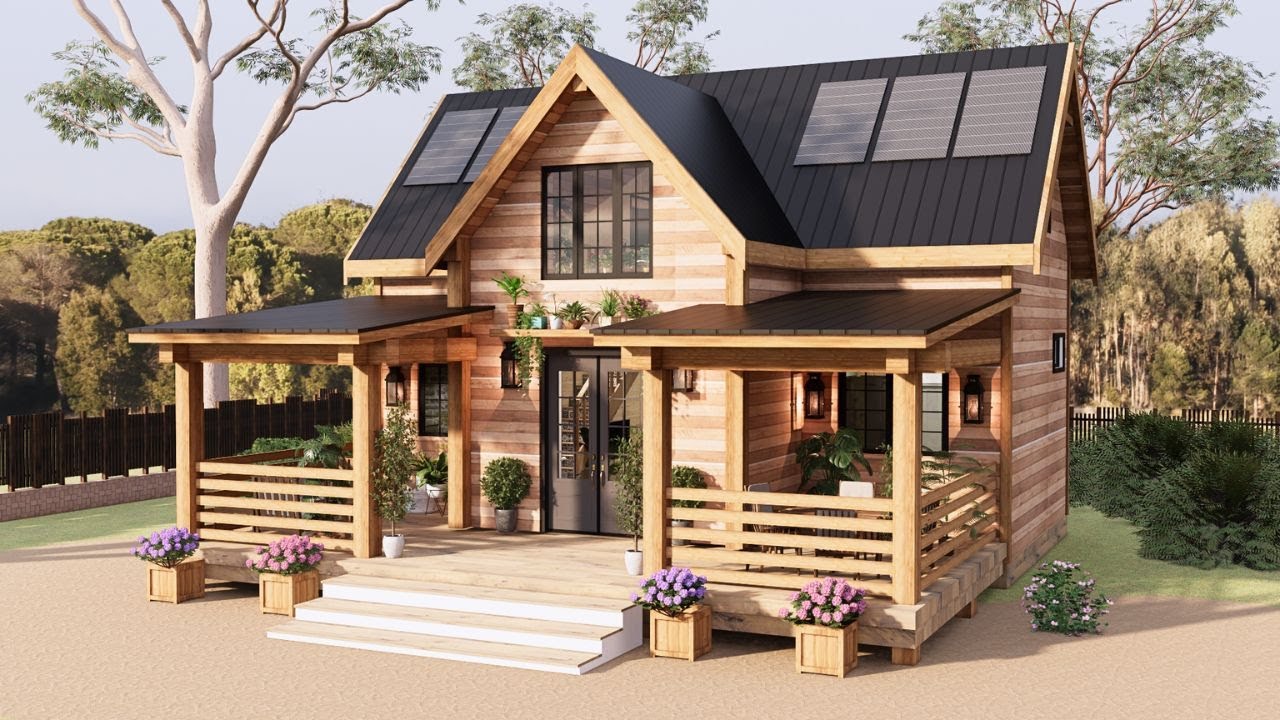 Discover Cozy & Charm: Journeying Through a Fantastic Wooden Cabin